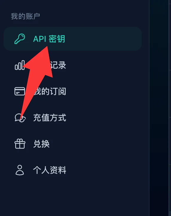 1A1API 控制台 API 密钥入口
